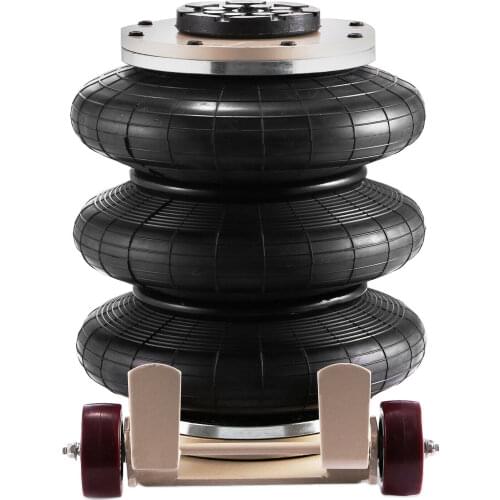 Triple Bag 3 Ton Air Jack Pneumatic Jack Lift Trolley Jack Heavy Duty Adjustable