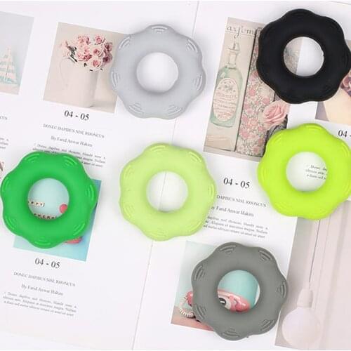 1 Pc Strength Rehabilitation Stress Ring Ball Silicone Hand Gripping Carpal Expander