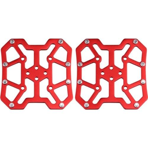 2021 Top 2 Pcs Comfortable Flat Alloy Bearing Non-slip Bicycle Pedal Strong MTB Anti-skid