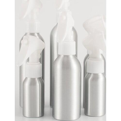 40ml/50ml/100ml/120ml/150ml/250ml Japanese Mouse Spray Bottle Cosmetic Empty Bottle Travel Portable Aluminum Bottle 10pcs/lot