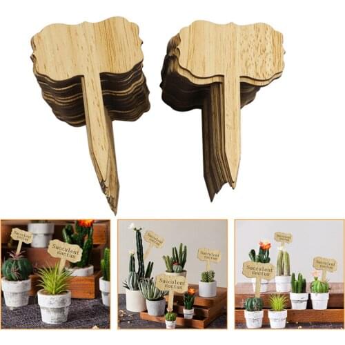 60 Pcs Novel Plant Labels Reusable Gardening Labels Decorative Garden Tags