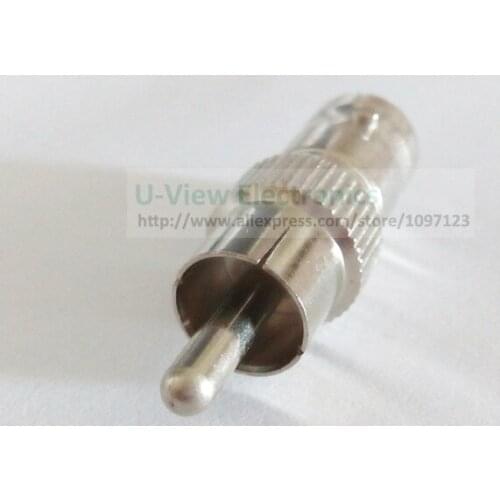 NCHTEK BNC Female Jack to RCA Male Plug Adapter For CCTV Camera System/Free DHL Shipping/500PCS