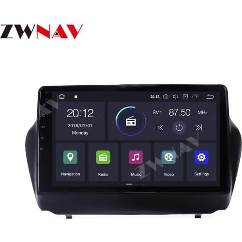 ZWNAV 9" Android 10 4+64G Car Radio Player GPS Navigation DSP Car Auto Stereo Video HD Multimedia For Hyundai IX35 2009 - 2015