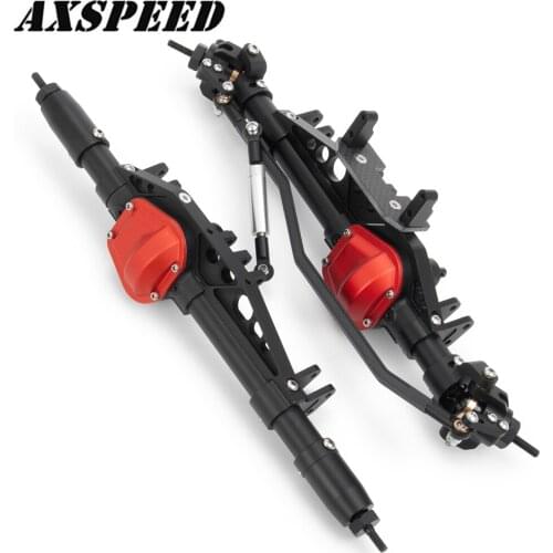 Alloy Front /Rear Axle Assembly Parts Upgraded For 1/10 RC Car AXIAL Wraith Rock Crawler Complete 90018 90048 90053