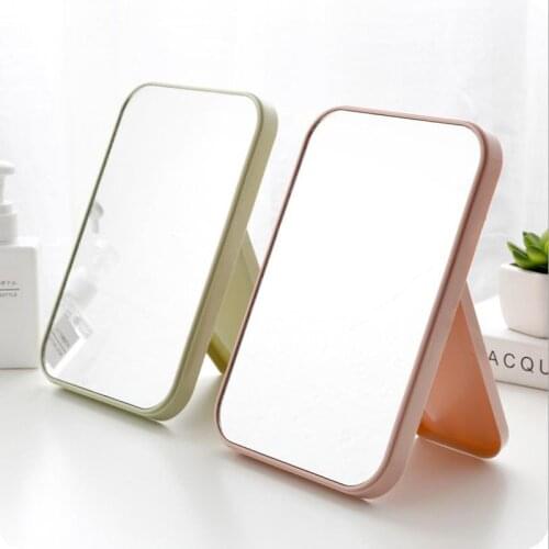Large Square High Definition Single Side Cosmetic Mirror Folding Makeup Mirror Portable Easy To Use Simple Beauty Make Up Tools