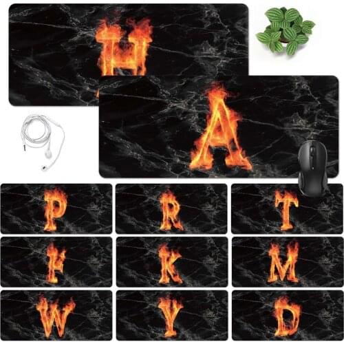 Large Mouse Pad Extra Big Non-Slip Desk Pad Waterproof PU Leather Desk Table Protector Gaming Mouse Mat for Game Office Work