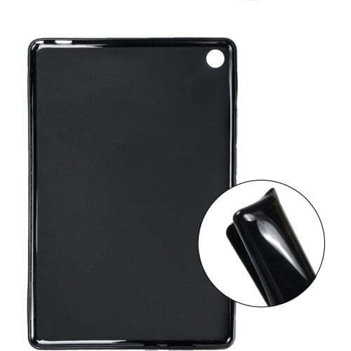 Case For Huawei MediaPad M5 Lite 10 10.1inch BAH2-L09/W19 Soft Silicone Protective Shell Shockproof Tablet Cover Bumper Funda