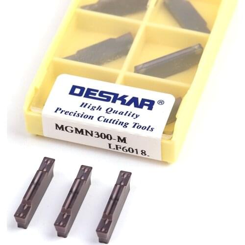 DESKAR100% original MGMN150 200 250 300 400 500 -G -M -T -H LF6018 CNC grooving turning tool High quality lathe grooving insert