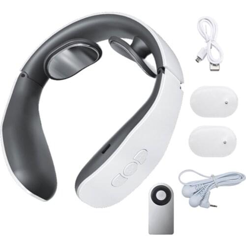 Electric Pulse Neck Massager Relief Cervical Spine Pain Kneading Massage Infrared Physiotherapy Health Care Relaxation Machine