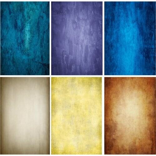 SHENGYONGBAO Abstract Vintage Texture Portrait Photography Backdrops Studio Props Solid Color Photo Backgrounds 21310AB-02