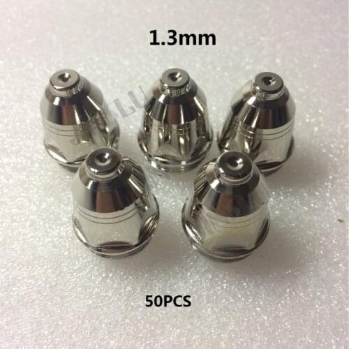 Hafnium P-80 P80 Tip Nozzle 1.3mm 50PK Plasma Torch Consumables Cuttting Machine Cutter 4300-2076