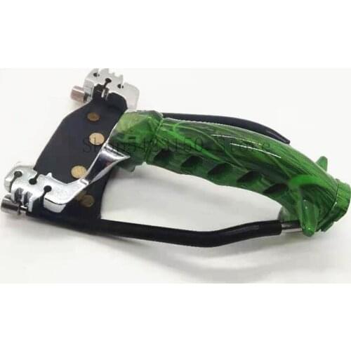 Powerful slingshot with rubber band foldable wrist slingshot outdoor hunting slingshot shooting steel ball fish bladder tool
