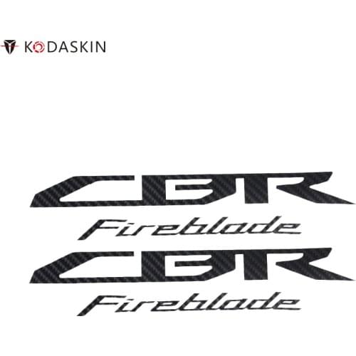 KODASKIN Motorcycle Stickers Decal Carbon Emblems Logos for HONDA CBR1000RR Fireblade