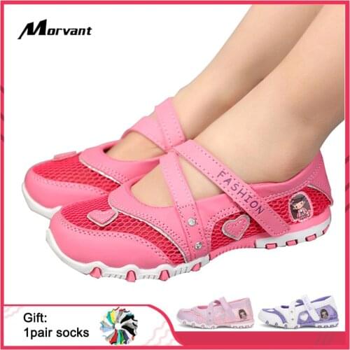 Baby Girls Shoes Breathable Sandals for Girls Cute Princess Kids Shoes Comfortable Fabrics Children Shoe