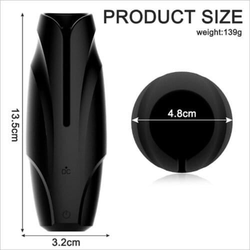 Wholesale 10 modes penis Delay Trainer Male Masturbator Vibrator Automatic Oral Climax Sex Glans Stimulate Massager Sex Toys for