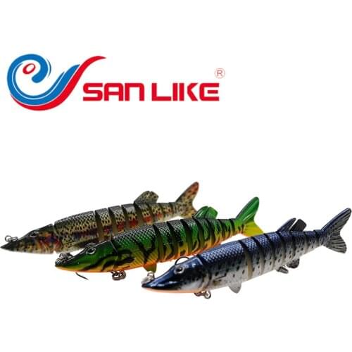 Sanlike 12.5/20/30cm Fishing Bait Hook Crank Bait Tackle Lure Fishing Lure Bait Swimbait Fishing Wobblers Esca di pesca leurre