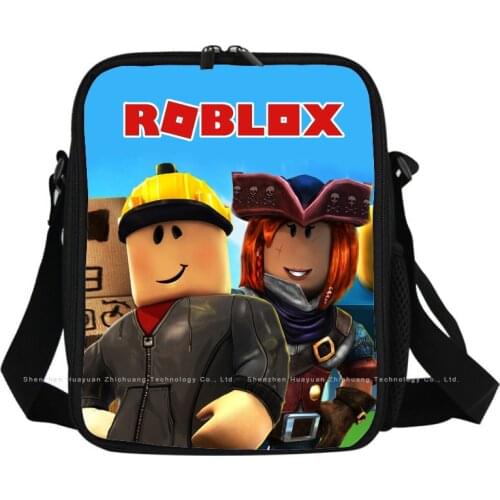 Roblox game Design Lunch Box waterproof Portable Insulated Lunch Bag Food Bag Picnic Bag Lunch Bag for Women and Children