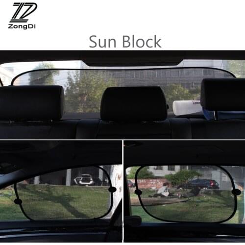 ZD Car sun shade Cover Insulate-heat Sun protection Net For Mitsubishi lancer asx Volvo xc90 xc60 Lada granta vesta accessories