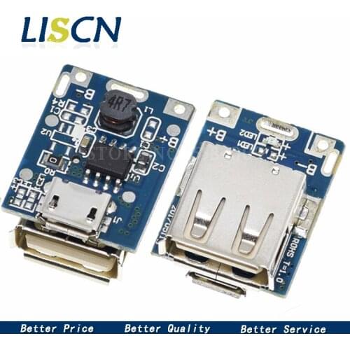 10pcs/lot 5V Boost Step Up Power Module Lithium LiPo Battery Charging Protection Board LED Display USB for DIY Charger 134N3P