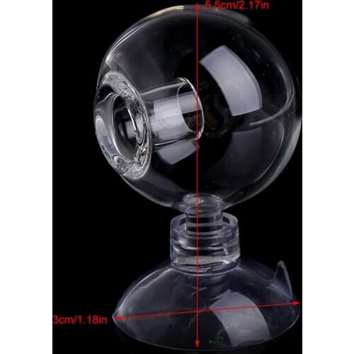 Aquarium Fish Tank Carbon Dioxide CO2 Monitor Glass Drop Ball Checker Tester New