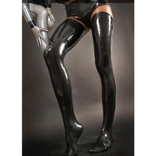 Free shipping !!! Latex Tights For Women Long Rubber Latex Stockings Fashion Stockings Cosplay Custume Customize Service
