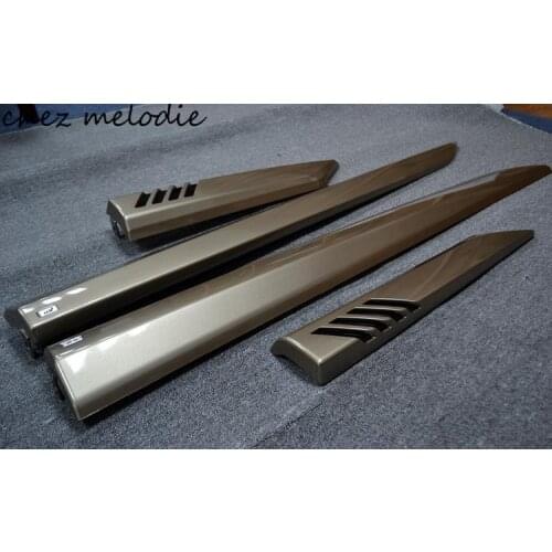 ABT STYLE Different colors ABS racing car bodykit side skirts for Volkswagen Golf 7 7.5 MK7 7.5 normal version 2014-2019