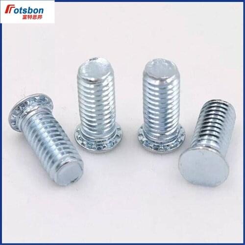 FH-M5-40 Round Head Studs Self-clinching Blind Rivet Protruding Stud Clinch Pin Screw Platen Screws Sheet Metal Vis PEM Standard