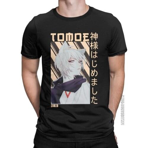 Vintage Kamisama Kiss Tomoe T-Shirt Men O Neck Cotton T Shirt Classic Short Sleeve Tees Gift Idea Clothing
