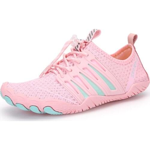 Couples sneakers Breathable Shoes Lovers Upstream Shoes Barefoot Beach Sea Mens Water Shoes CProof Water Swimming