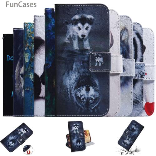 L3 Pattern Phone Cases For cover Sony Xperia L3 Magnolia PU Leather Wallet Case sFor Protection Sony Xperia coque L3 Fundas