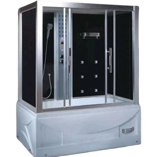 New package mail multifunctional whole rectangle steam bath room with modern bathroom shower room