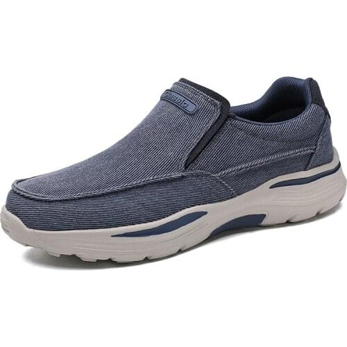 Mens Casual Shoes Canvas Breathable Loafers Men 2021 New Male Comfortable Outdoor Walking Shoes Classic Loafers Men Sneakers887