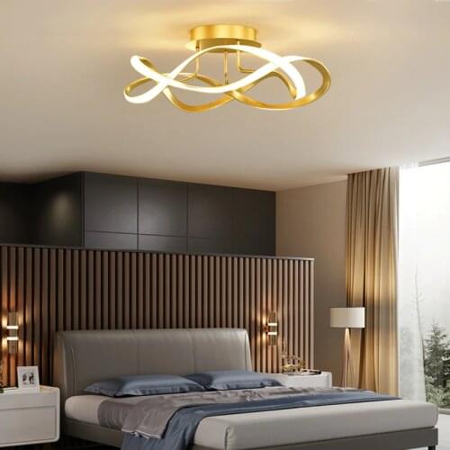 Nordic home decoration modern chandelier for bedroom ceiling lamps interior lighting smart led chandeliers indoor lighting