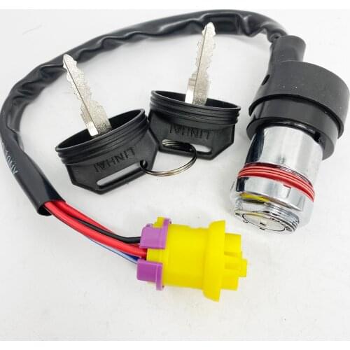 New Waterproof Ignition Key Switch OEM Linhai Goon Muddy Bighorn 260cc 300cc 400cc ATV Parts