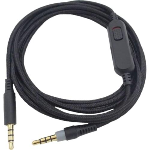 Portable Headphone Cable Audio Cord Line for HyperX Cloud Mix Cloud Alpha Gaming Headsets Accessories