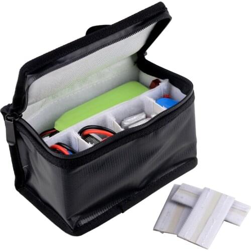 Fireproof Lipo Battery Safety Protective Storage Bag ExplosionProof Bag Handheld Case Waterproof Seal Boxes For RC Done Toys Car