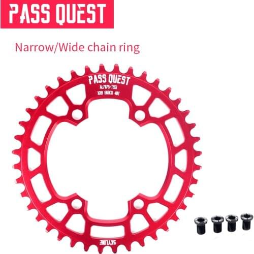 PQ Bicycle Chainring 96 BCD 32T 34T 36T 38T 40T 42T 44T 46T 48T Bike Chainwheel M6000 M7000 M8000 M9000 11/22 Speed Single Disc