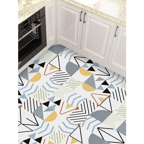 Wall paste self-adhesive kitchen oil proof tile paste floor paste wall decoration toilet waterproof anti slip floor paste