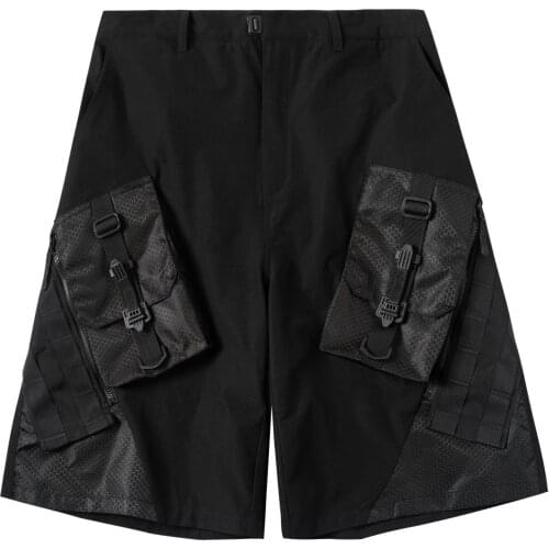 Silenstorm tactical shorts double side molle pockets techwear ninjawear darkwear streetwear futuristic
