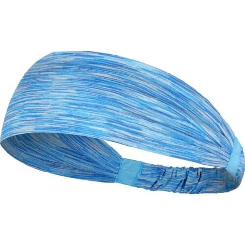 Sport Hair Band Soft Unisex Anti-perspirant Multicolor Flexible Head Warp Sweatband for Summer Outdoor Running Fitness Yoga