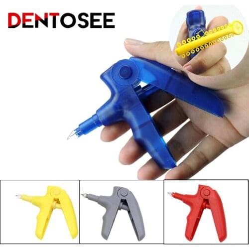 Dental Orthodontic Orthodontics Ligature Placement Ligation Gun Dispenser
