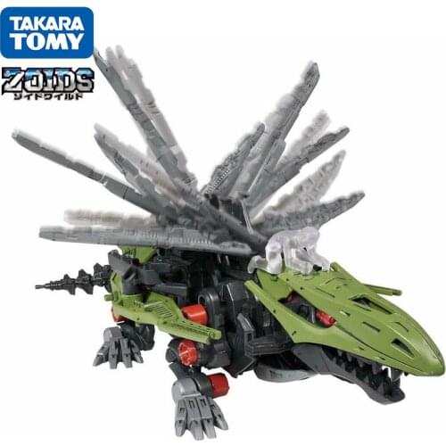 TAKARA TOMY Electric Assembled Model Toy Awakening Action Figure ZOIDS ZW20 Dragon Transformation Robot Children Toys Gift