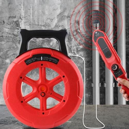 PVC Iron Pipe Blockage Detector Tester Metal Pipeline Blocking Clogging Plumbers Pinpointer Instrument Diagnostic-Tool Scanner