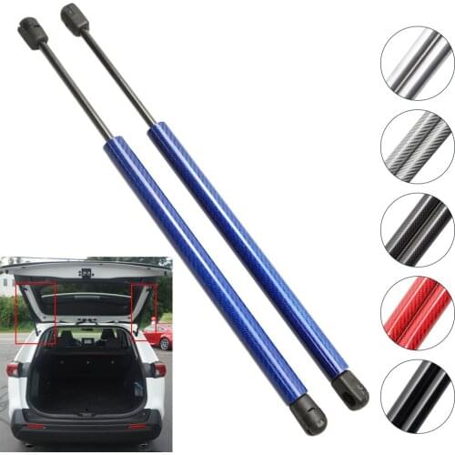Carbon fiber for 2019–2020 Toyota RAV4 XLE AUTO Rear Trunk Tailgate boot Lift Supports Gas Struts springs dampers
