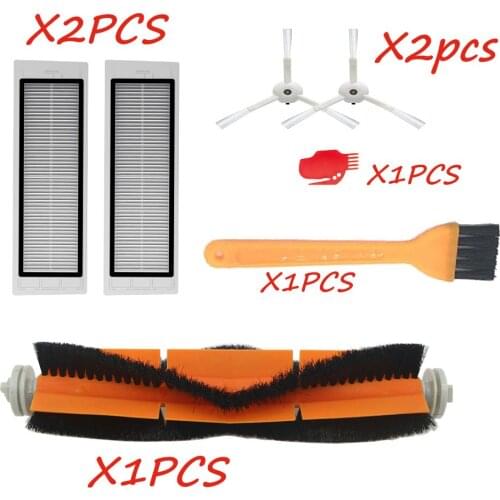 HEPA Filter Side Brush Main Brush Dust box for Xiaomi 1s MI Robot Vacuum 2 Roborock S50 S51 S5 Vacuum Cleaner Parts Accessories
