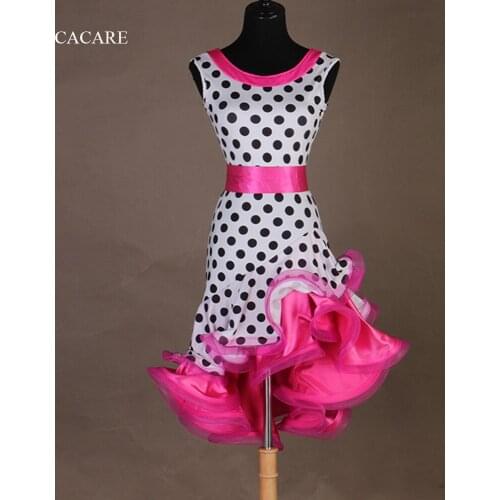 Fringed Dress 2019 Latin Dance Dress Women Latina Salsa Latin Dance Competition Dresses CHEAP D0617 Fluffy Hem Waist Belt