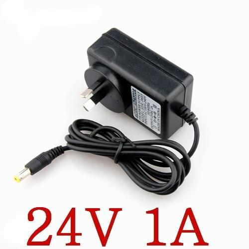 1PCS High quality DC 24V 1A AC 100V-240VConverter Switching power adapter 1000mA Supply AU Plug DC 5.5mm x 2.1mm