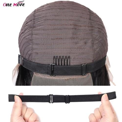 One More Elastic Bands Adjustable Black Nylon Highest For Wigs Hair Net Lace Making Wig Caps Net Sewing Rubber Wig Making Tools