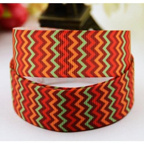 22mm 25mm 38mm 75mm Chevron Cartoon Character Printed grosgrain ribbon party decoration sewing supplies 10Y X-00463