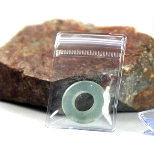 6*8cm Clear Self Sealing Zip Lock Anti-oxidation Plastic Packing Bag PVC Jewelry Craft Anti-tarnish Storage Pouch